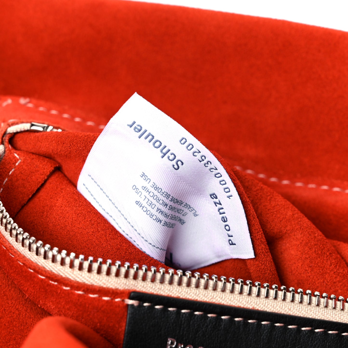 Suede XL Tote Red