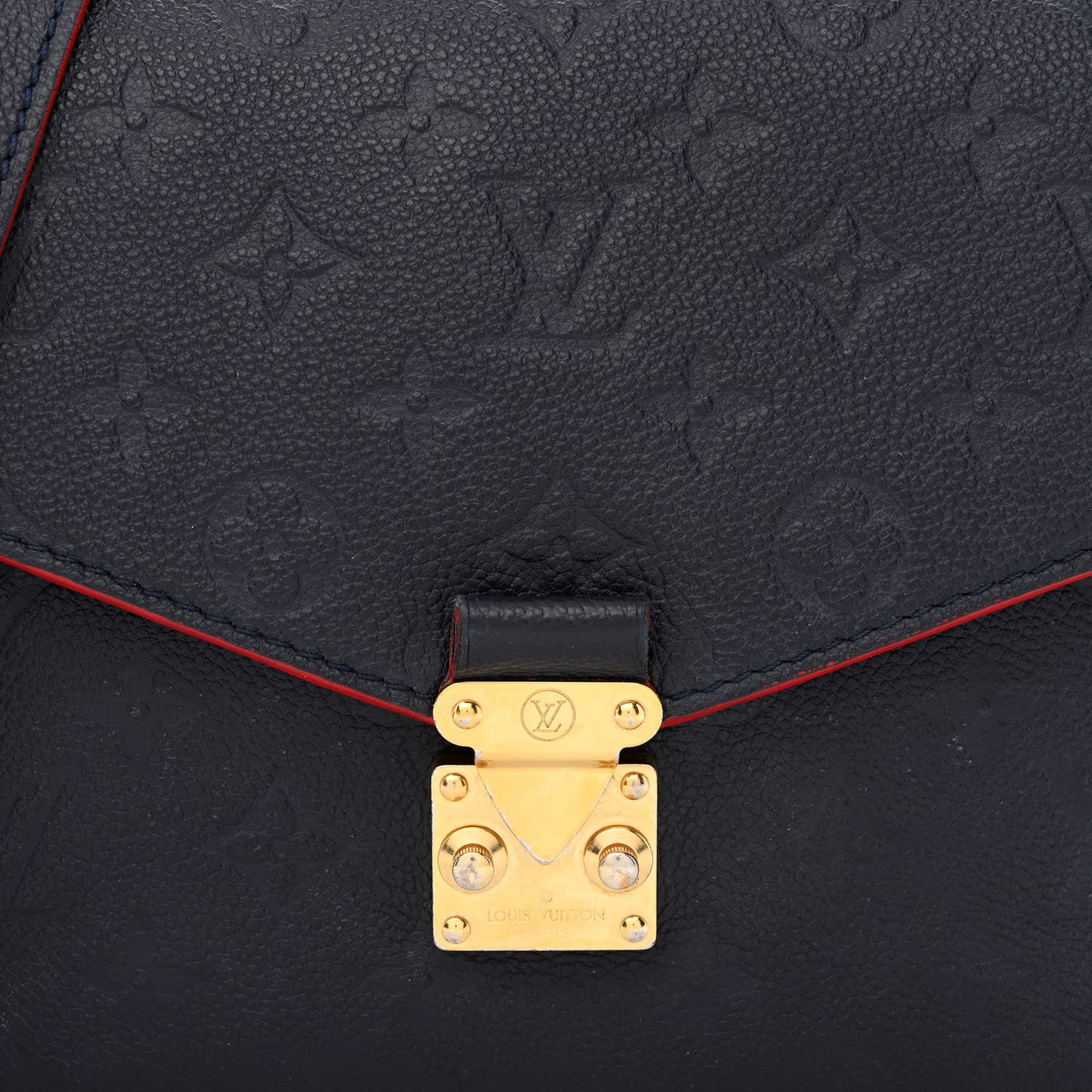 Empreinte Pochette Metis Marine Rouge