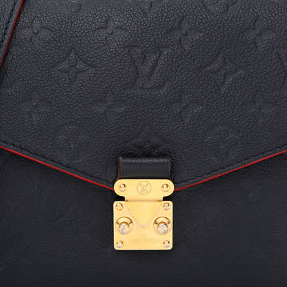 Louis Vuitton Empreinte Pochette Metis Marine Rouge 9 of 12