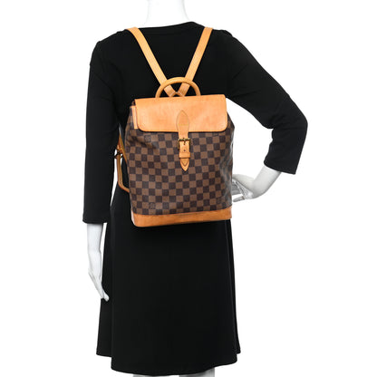 Louis Vuitton Damier Ebene Soho Centenaire Backpack 2 of 12