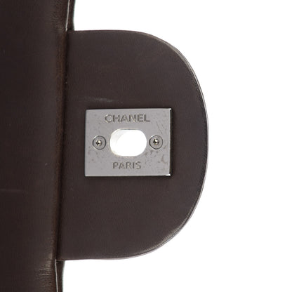 Chanel Lambskin Quilted Large 3 Flap Brown 5 of 8