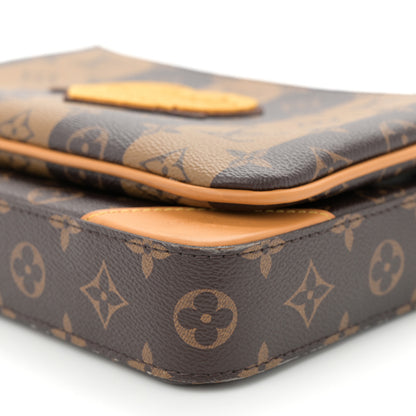 Louis Vuitton X NIGO Reverse Monogram Stripes Trio Messenger 10 of 13