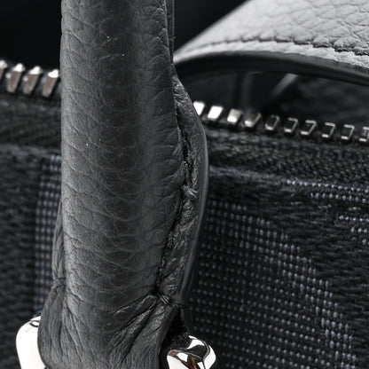Christian Dior Maxi Oblique Jacquard Weekender 25 Black 12 of 12