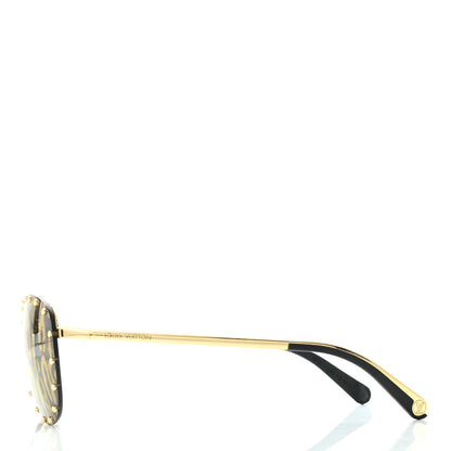 Louis Vuitton Aviator Sunglasses Z1115U Brown 2 of 9