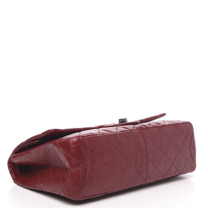 Chanel Aged Calfskin Quilted 2.55 Reissue 227 Flap Red 5 of 13