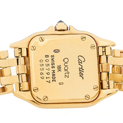 Cartier 18K Yellow Gold 22mm Panthere Quartz Watch 4 of 4