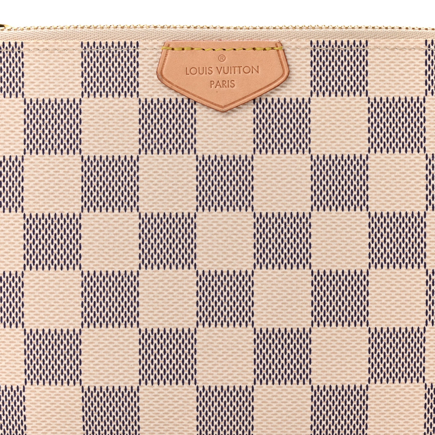 Damier Azur Double Zip Pochette