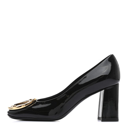 Louis Vuitton Patent Madeleine Pumps 36 Black 1 of 8