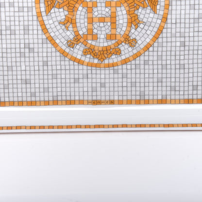 Hermes Porcelain Mosaique au 24 Sushi Plate 5 of 6
