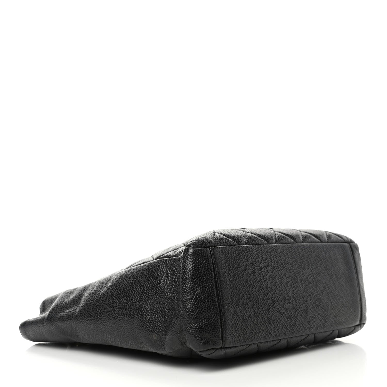 Chanel Caviar Quilted Petit Shopping Tote PST Black 4 of 8