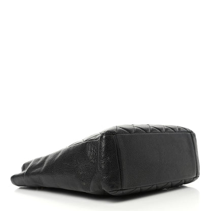 Chanel Caviar Quilted Petit Shopping Tote PST Black 4 of 8