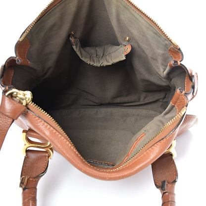 Chloe Calfskin Medium Marcie Satchel Tan 4 of 23
