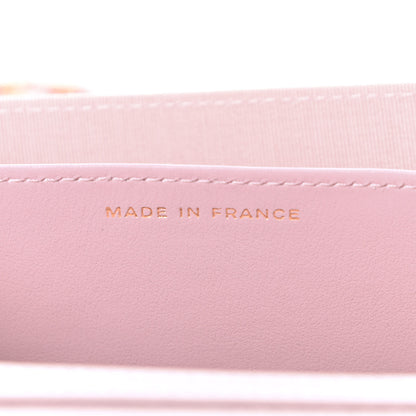 Chanel Caviar Quilted Coco Candy Card Holder On Chain Light Pink 7 of 13