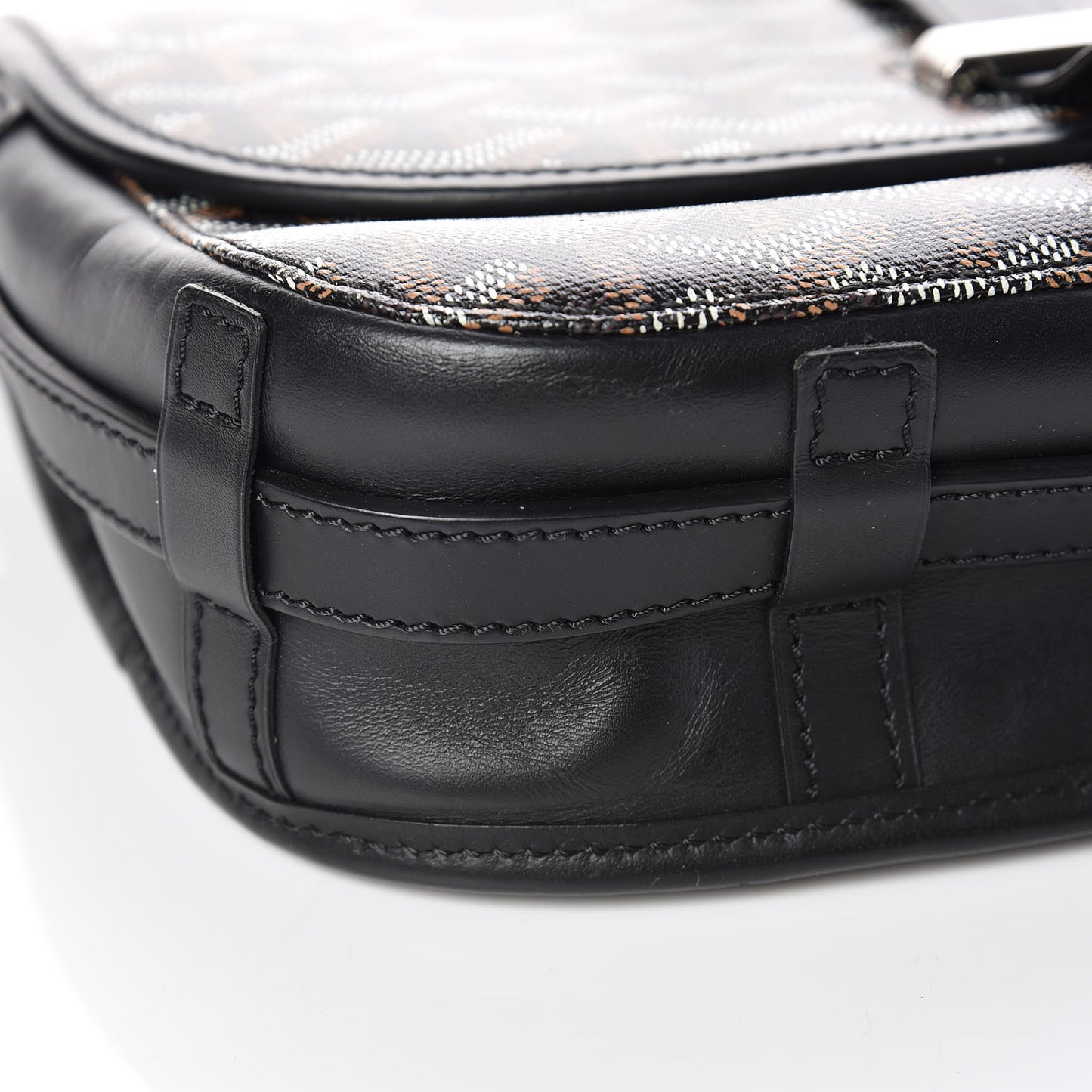 Goyardine Belvedere II PM Messenger Bag Black