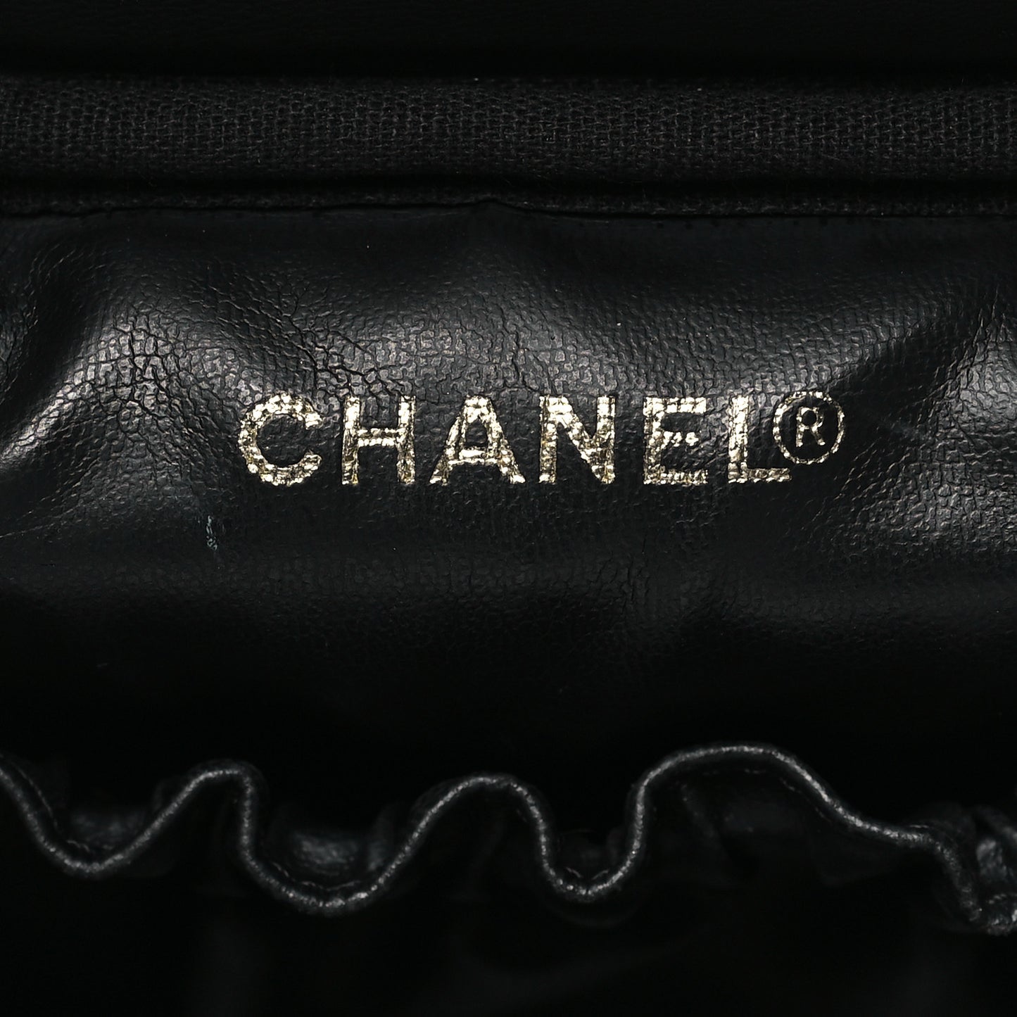 Caviar Cosmetic Vanity Bag Black