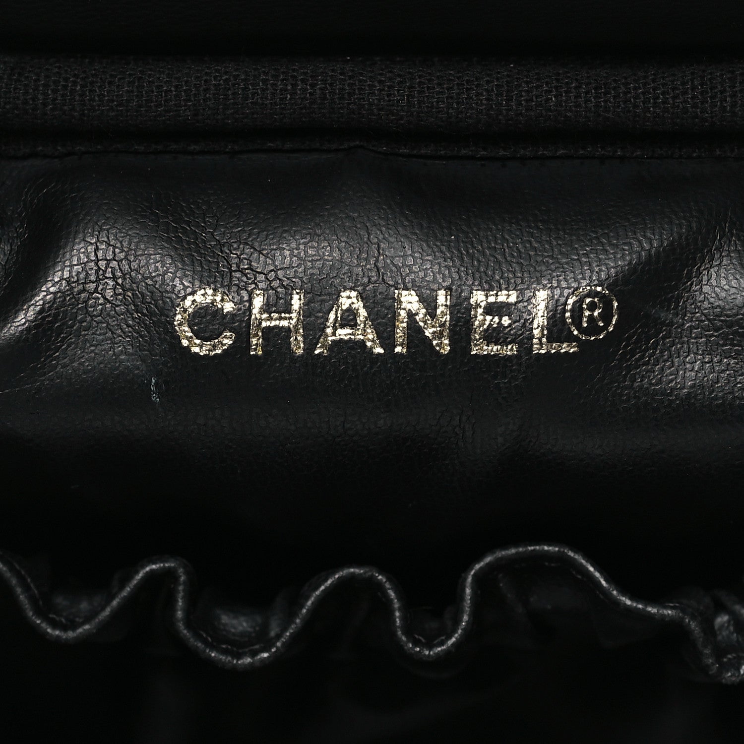 Chanel Caviar Cosmetic Vanity Bag Black 6 of 11