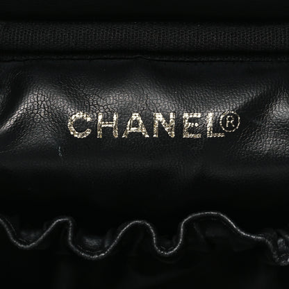 Chanel Caviar Cosmetic Vanity Bag Black 6 of 11