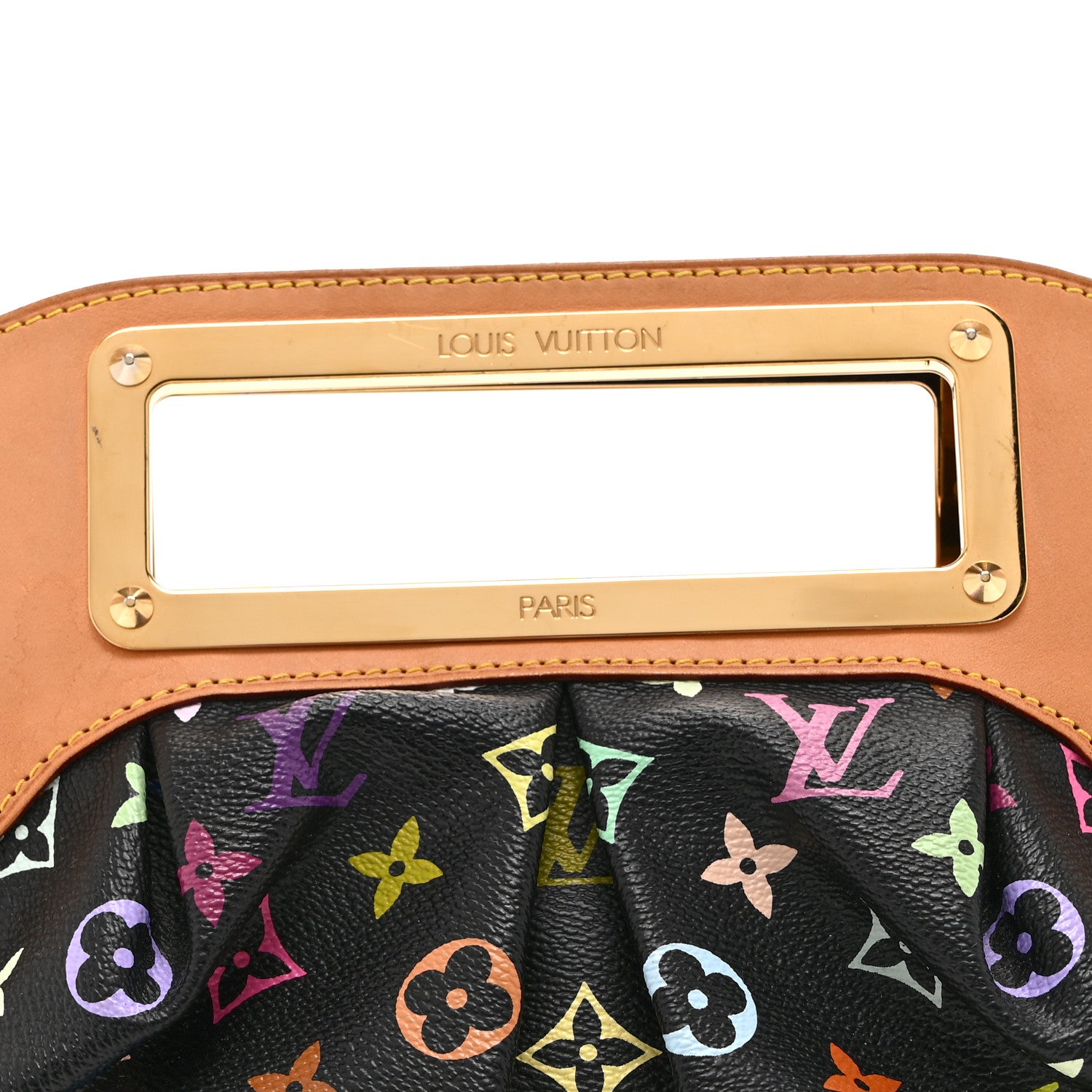 Louis Vuitton Monogram Multicolor Judy PM Black 7 of 12