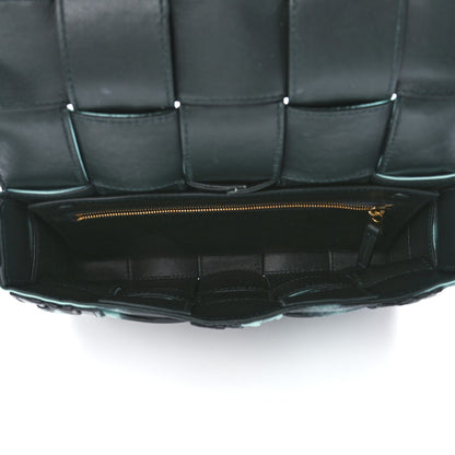 Bottega Veneta Foulard Tie Dye Maxi Intrecciato Padded Cassette Crossbody Bag Celadon Inkwell 5 of 12