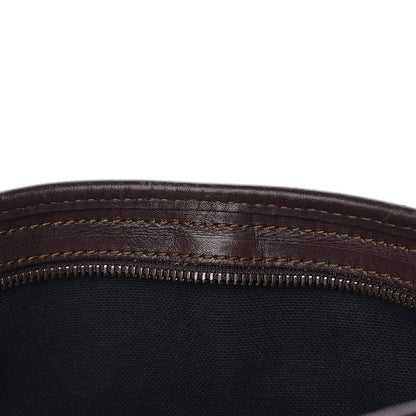 Burberry Haymarket Check Studded Tote Bag Chocolate 9 of 23