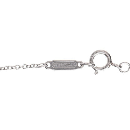 Tiffany Platinum Diamond Small Peace Sign Pendant Necklace 7 of 7