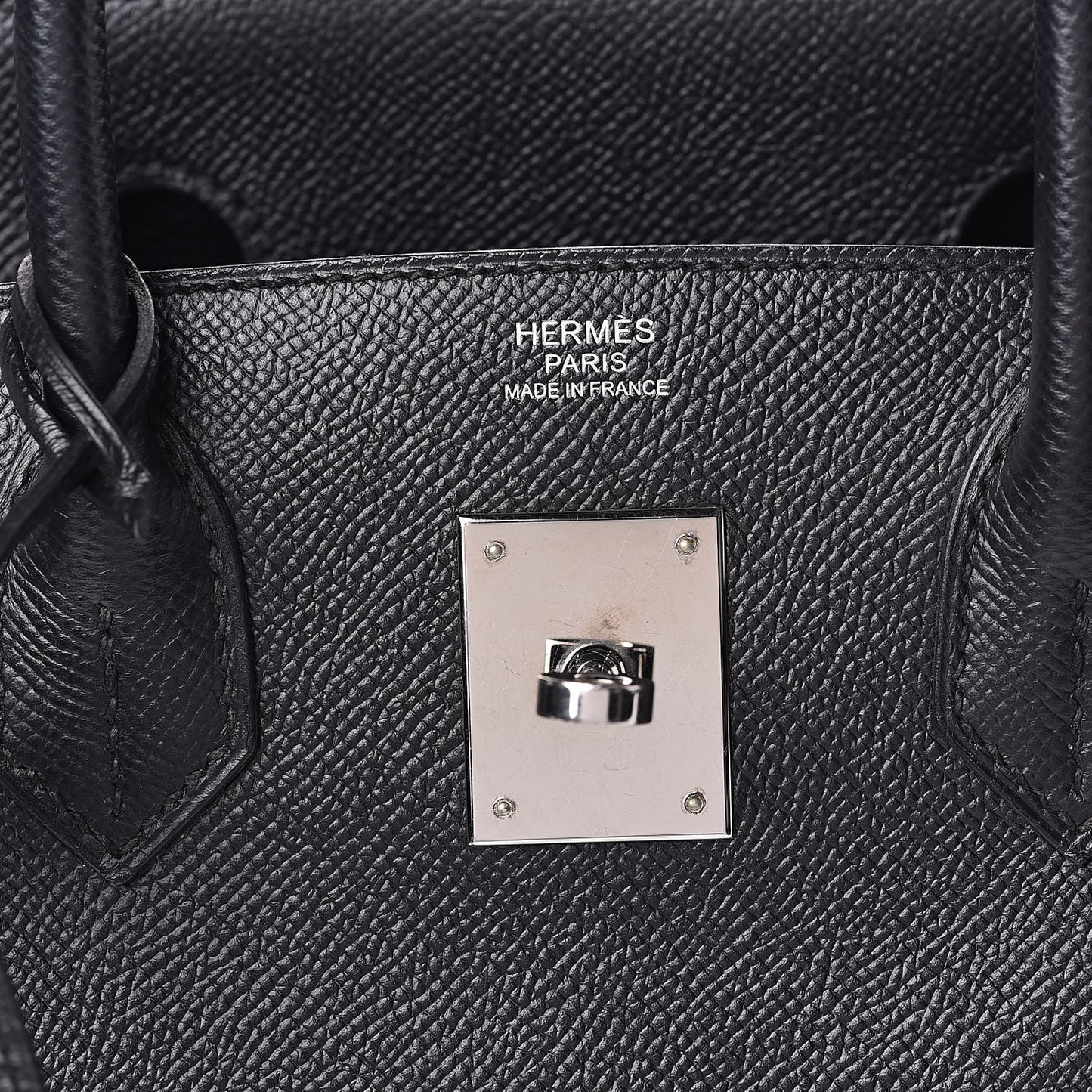 Epsom Birkin 30 Black
