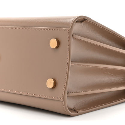 Saint Laurent Grained Calfskin Baby Sac De Jour Taupe 10 of 13