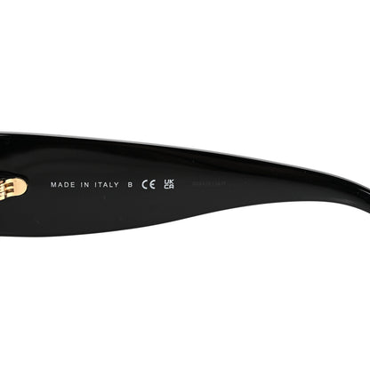 Chanel Acetate Rectangle Sunglasses 5435-A Black 10 of 16