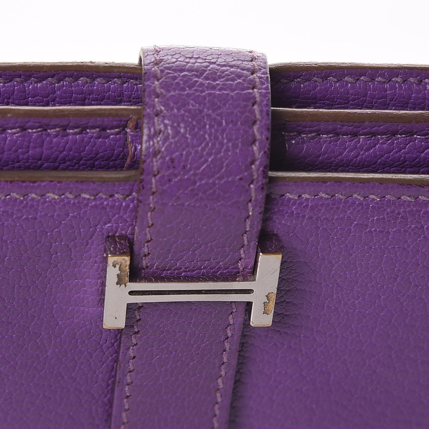 Chèvre Mysore Bearn Gusset Wallet Parme