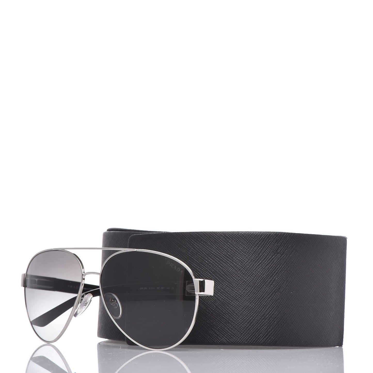 Gradient Aviator Sunglasses SPR 59N Black