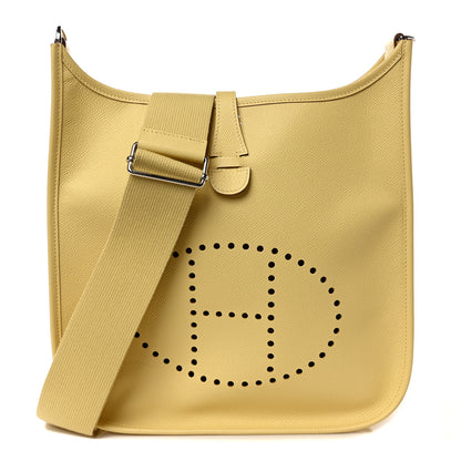 Hermes Epsom Evelyne III PM Jaune Poussin 1 of 9