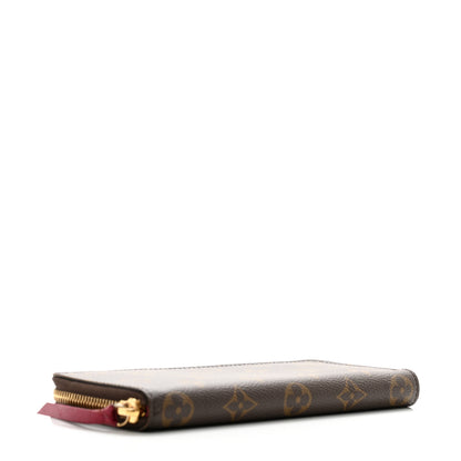 Louis Vuitton Monogram Clemence Wallet Fuchsia 4 of 13