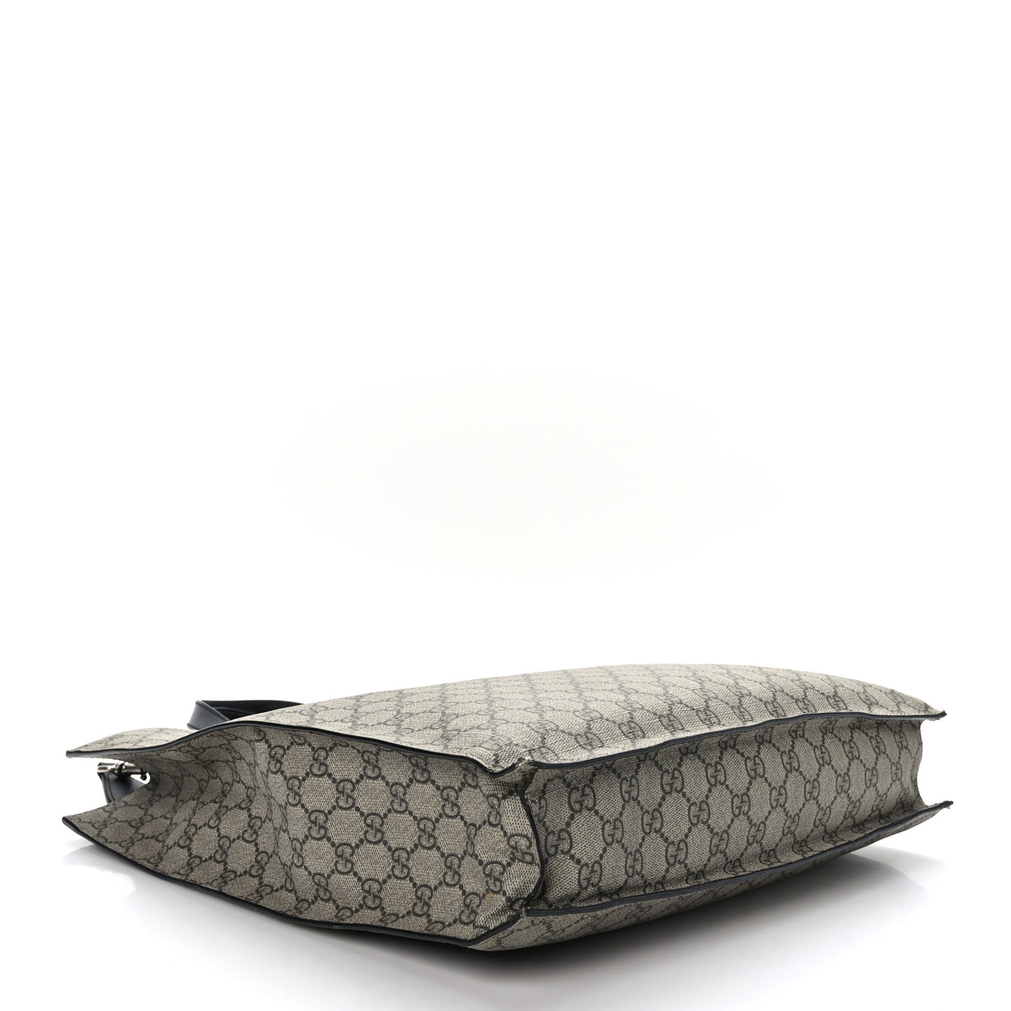 Soft GG Supreme Monogram Web Vertical Tote Black