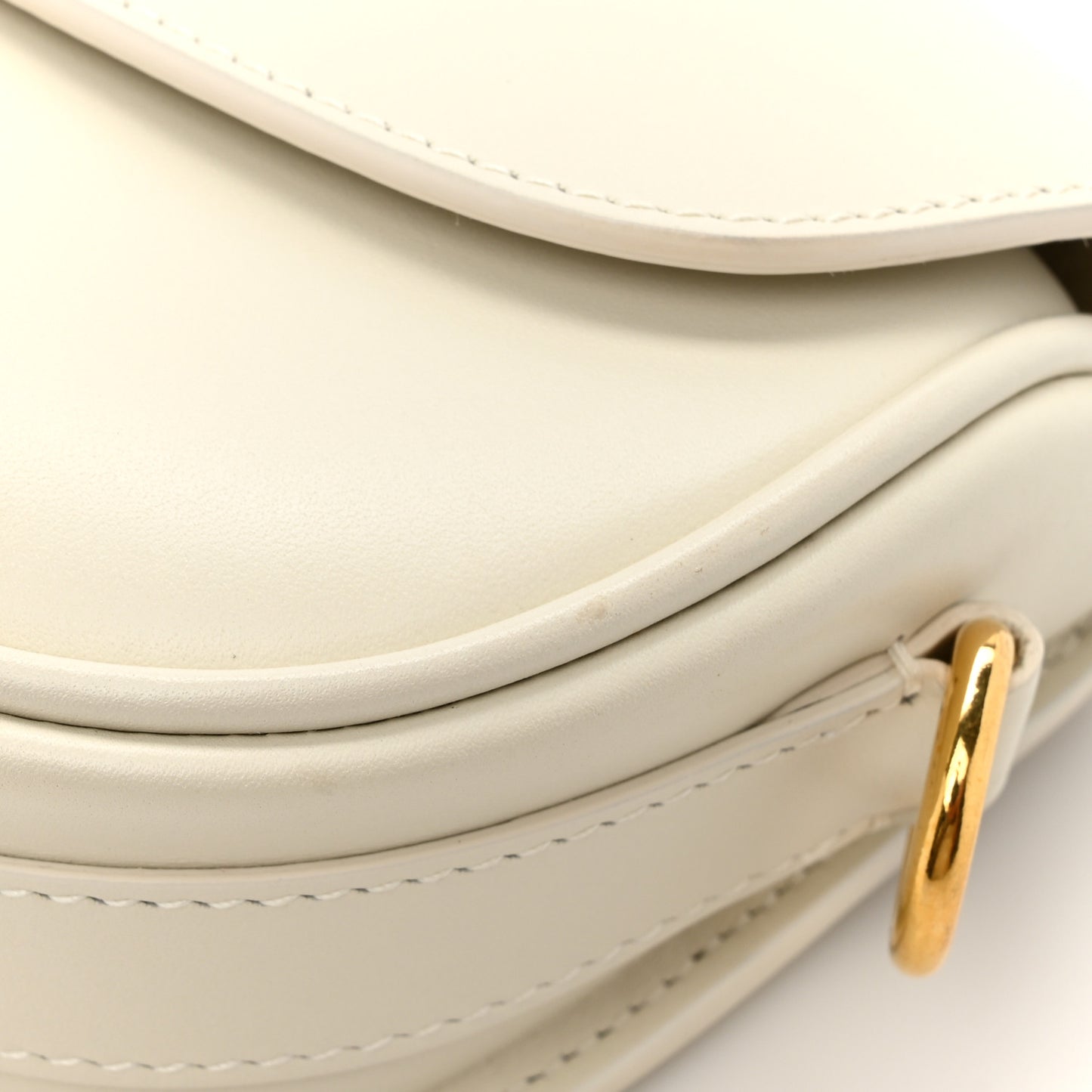 Box Calfskin East West Bobby Bag Latte
