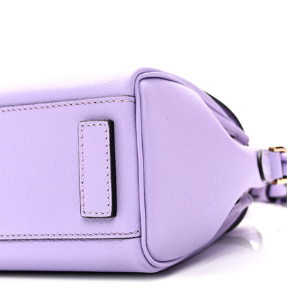 Versace Grained Calfskin Small La Medusa Top Handle Bag Lilac 9 of 9