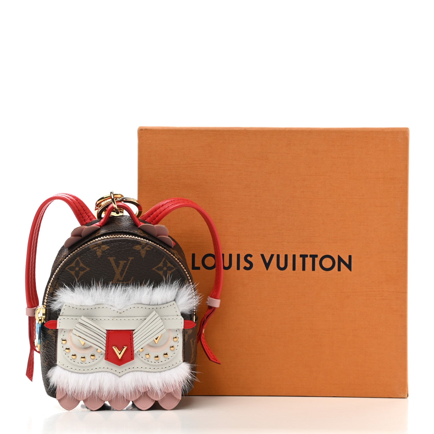 Louis Vuitton Monogram Wild Bag Palm Springs Bag Charm Key Holder 6 of 6