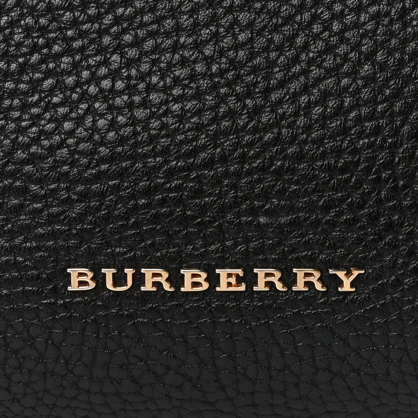 London Grainy Calfskin Medium Baynard Tote Black