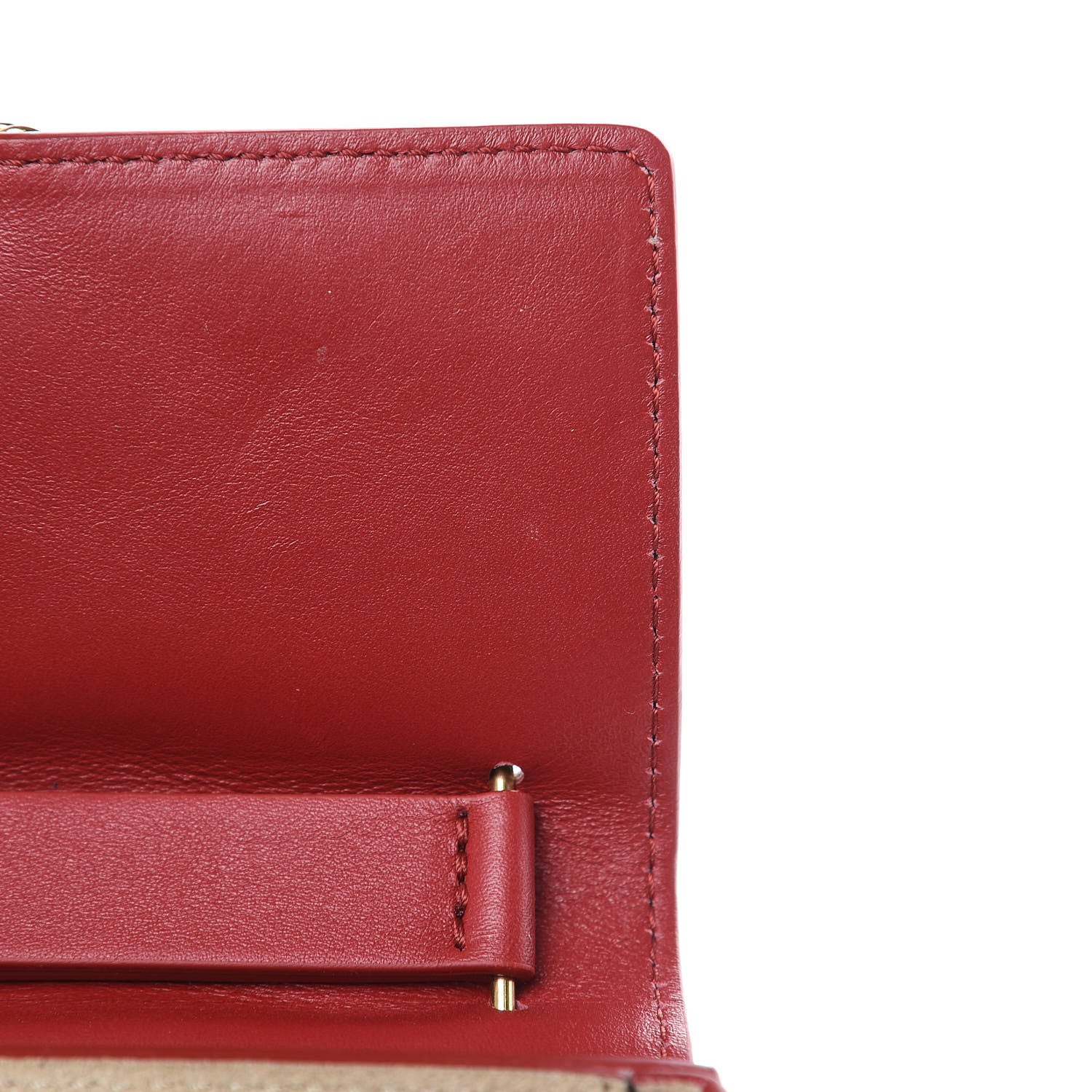 Chloe Calfskin Quilted Mini Drew Bijou Shoulder Bag Dahlia Red 10 of 11