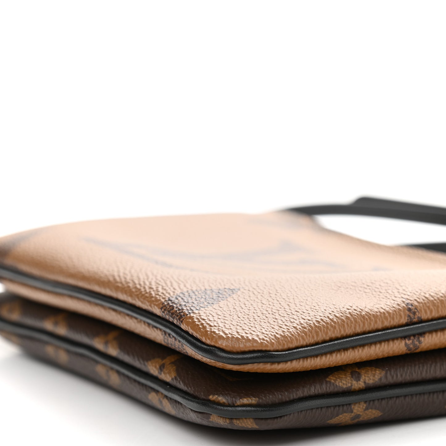 Reverse Monogram Giant Double Zip Pochette