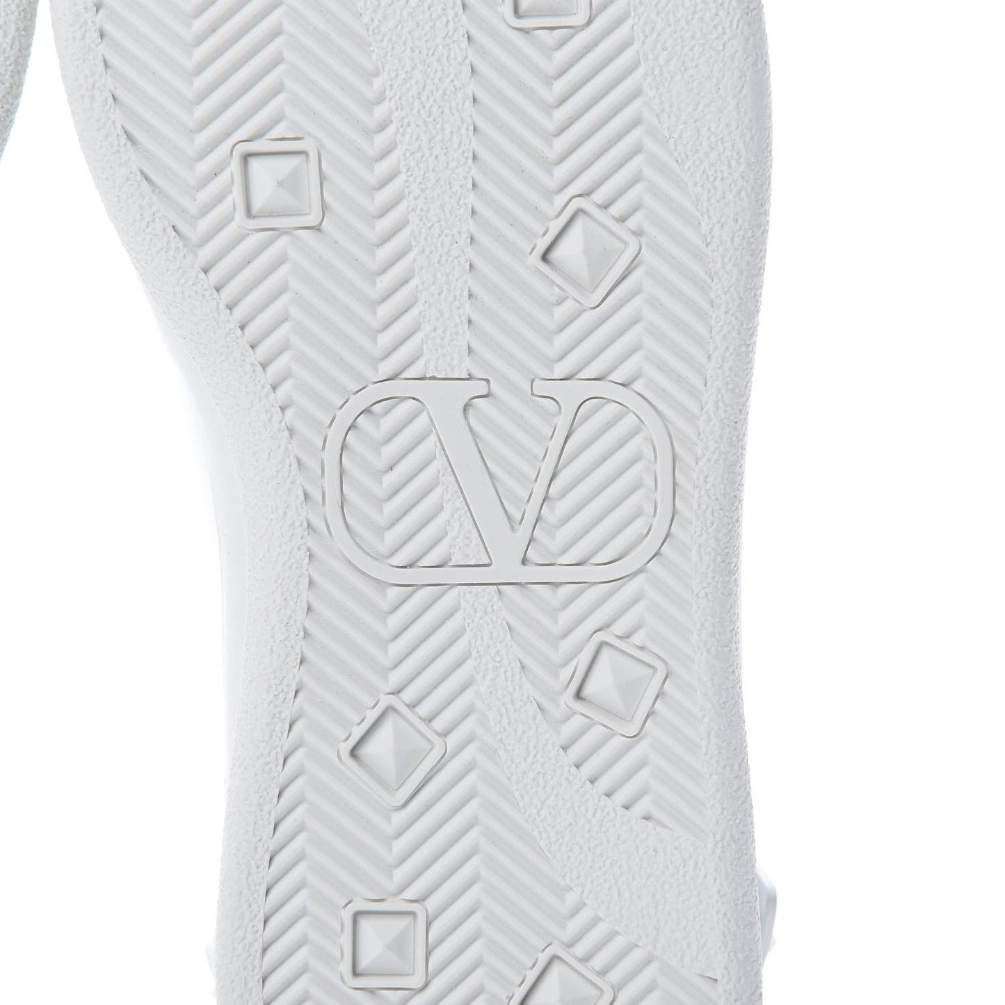 Calfskin Womens Backnet Sneakers 35.5 White