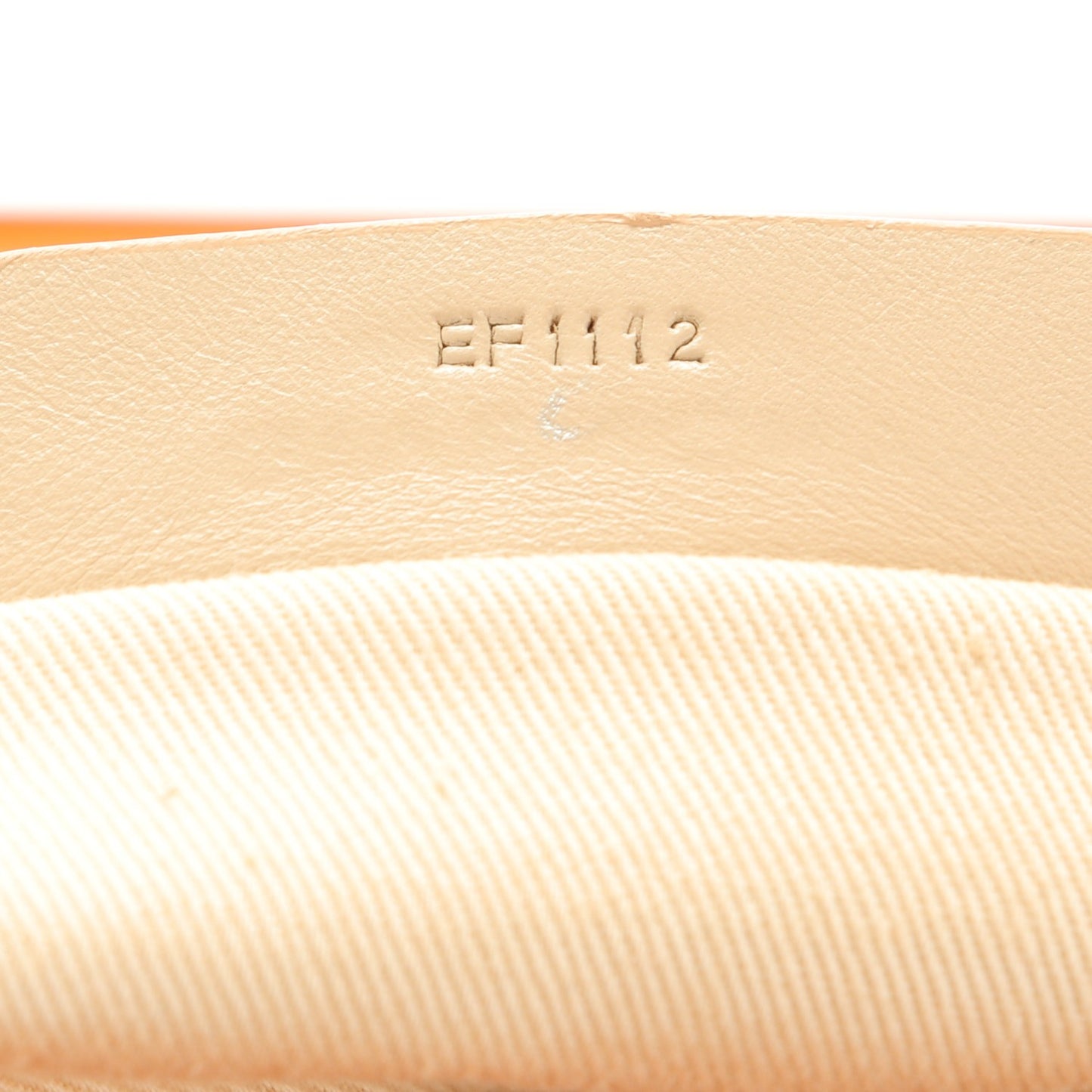 Matte Calfskin Medium Bi-Color Lucrezia Beige Orange