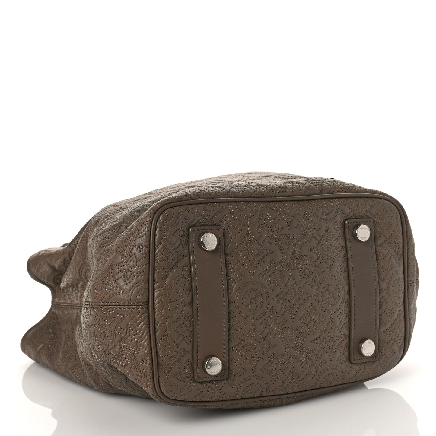 Monogram Lambskin Antheia Lilia PM Brown