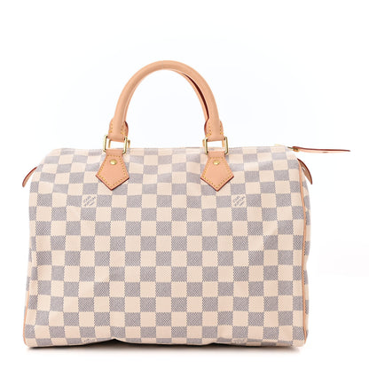 Louis Vuitton Damier Azur Speedy 30 1 of 9