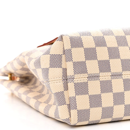Louis Vuitton Damier Azur Graceful PM Rose Ballerine 8 of 9