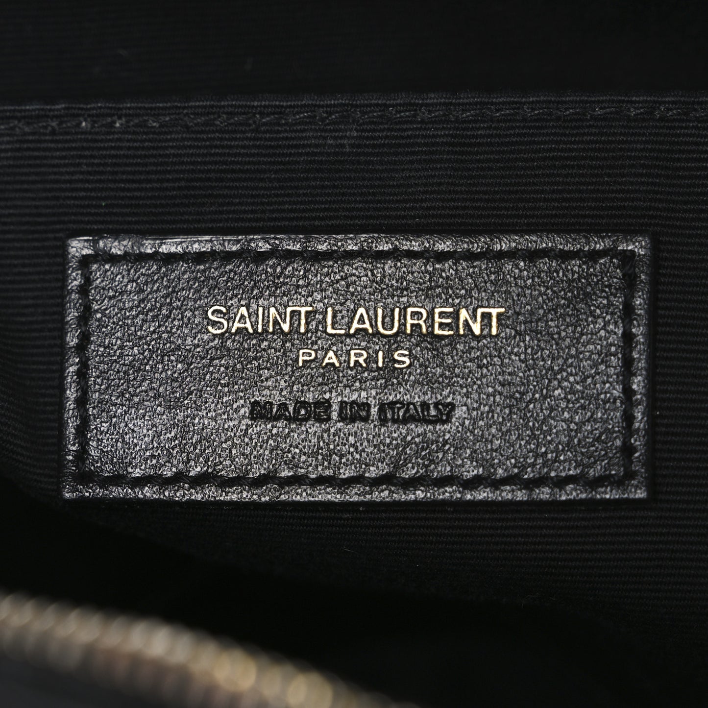 Calfskin Matelasse Monogram Lou Camera Bag Black