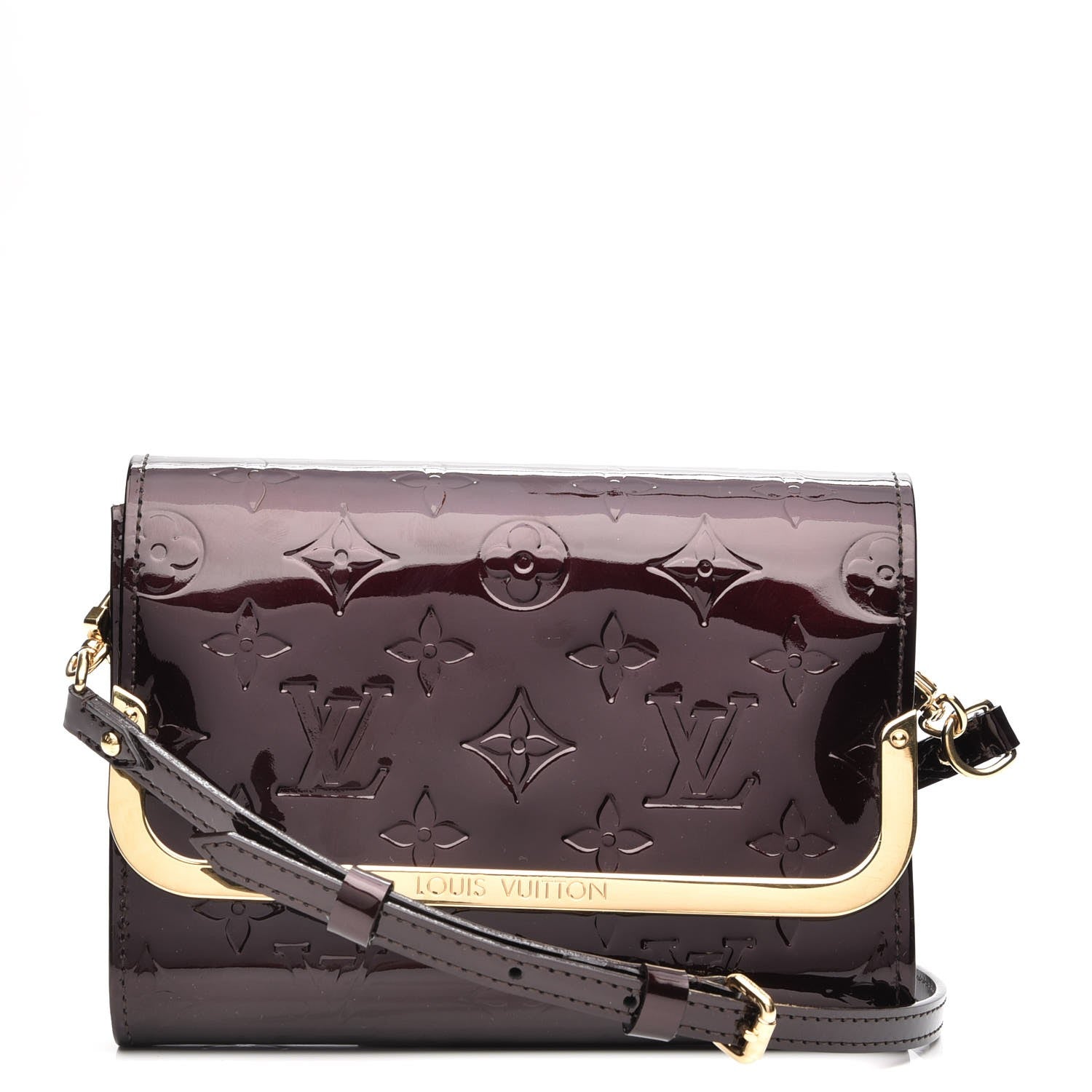 Louis Vuitton Vernis Rossmore PM Amarante 1 of 6
