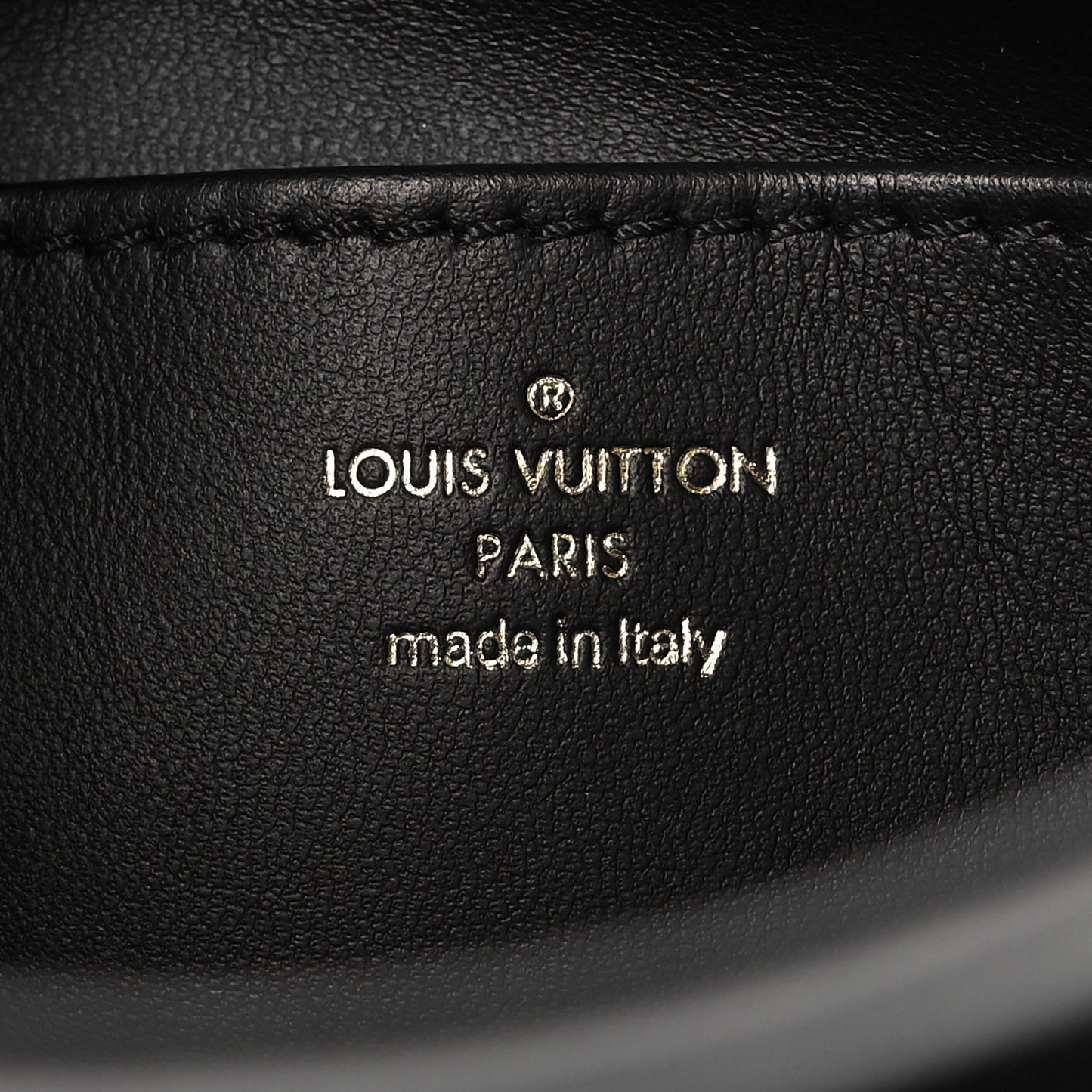 Lambskin Malletage Top Handle GO-14 MM Black