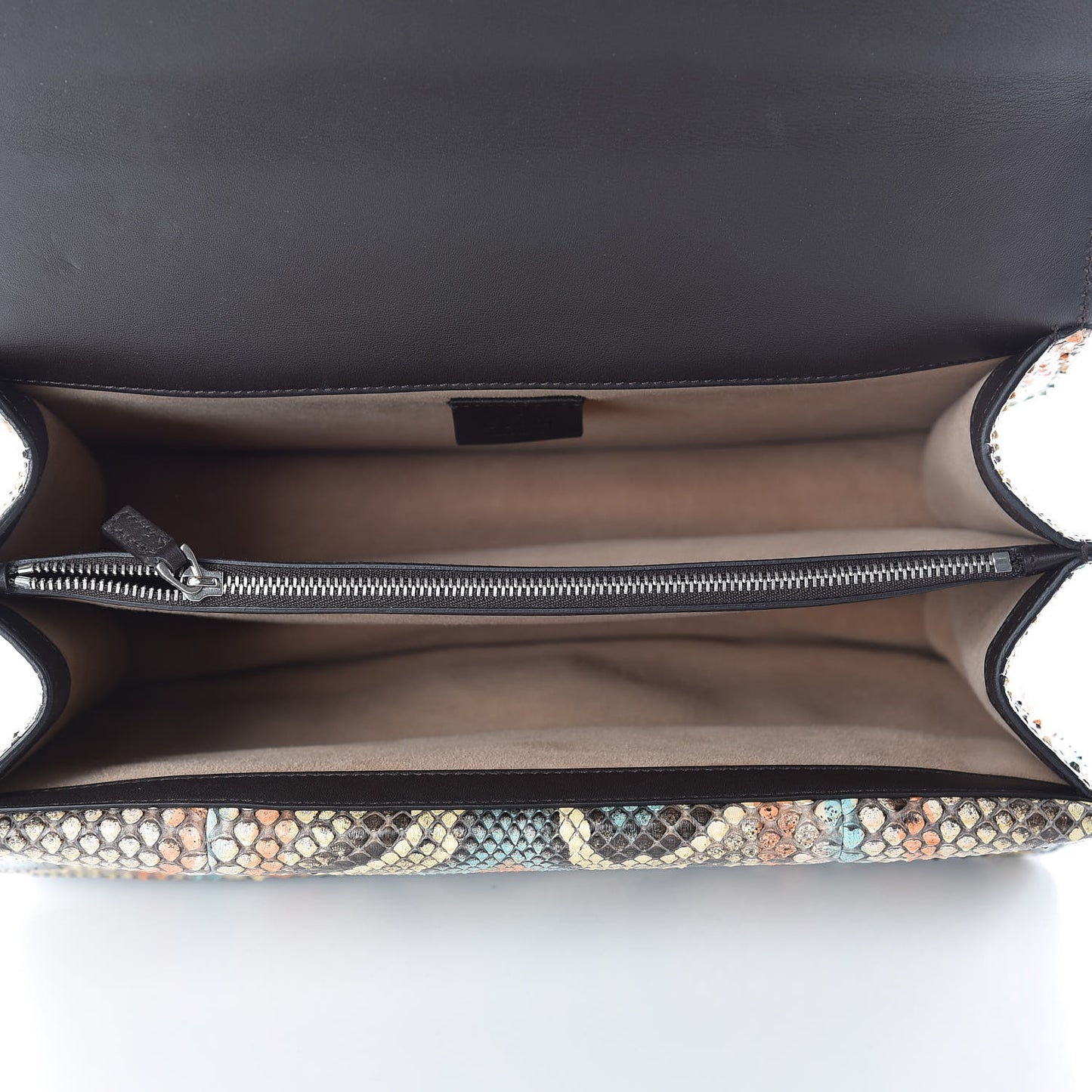 Snakeskin Medium Dionysus Shoulder Bag Multicolor
