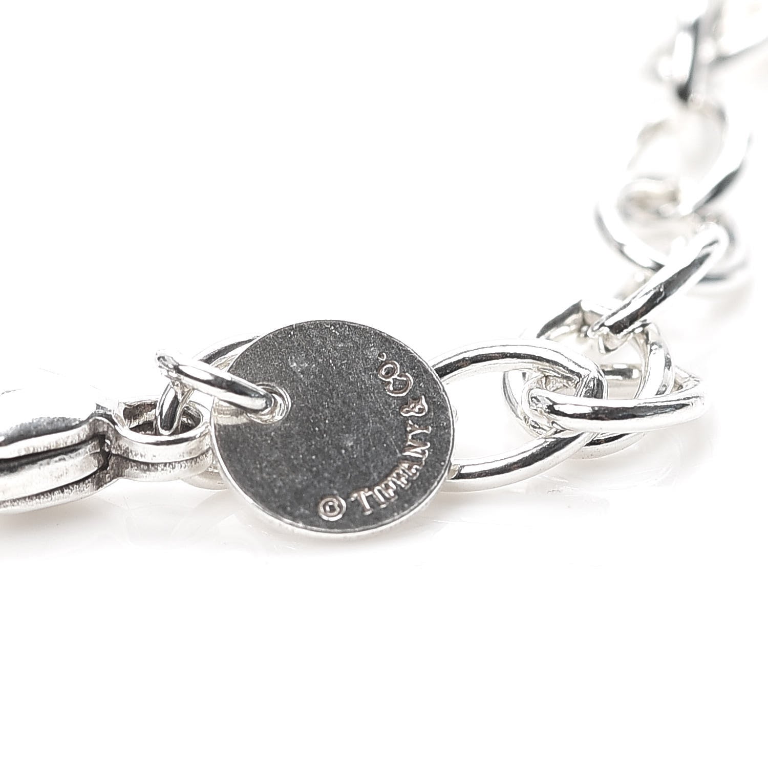 Tiffany Sterling Silver Infinity Chain Bracelet 5 of 6