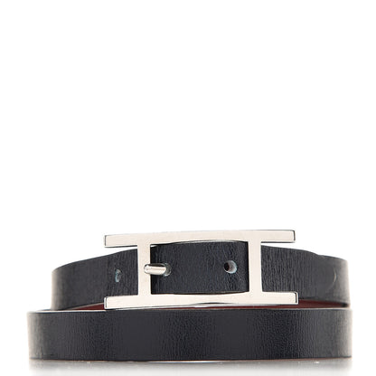 Hermes Box Behapi Double Tour Bracelet S in Bleu Marine 1 of 6
